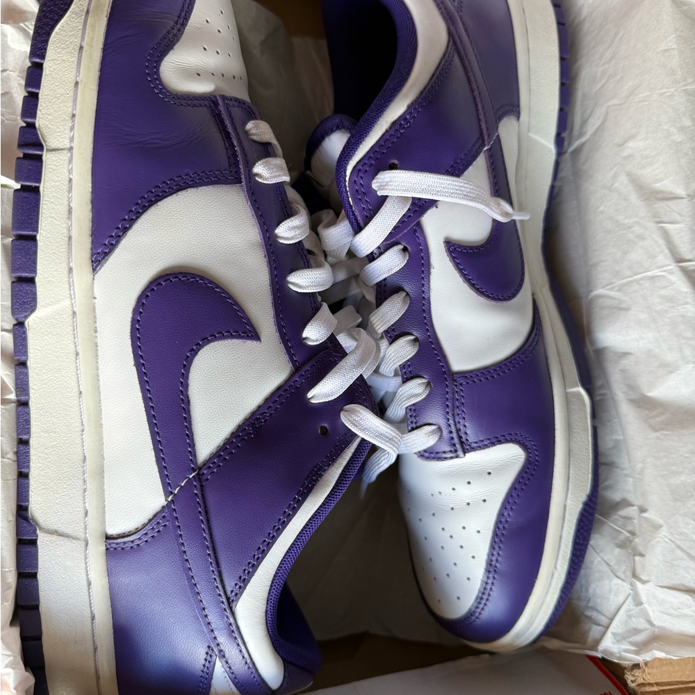 2022 Dunk low "championship court purple" Pre-owned DD1391-104